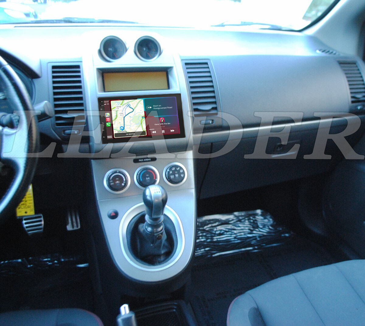 Carplay For Nissan Sentra 2007-2012 Apple Car Radio Stereo Android 13 GPS Navi