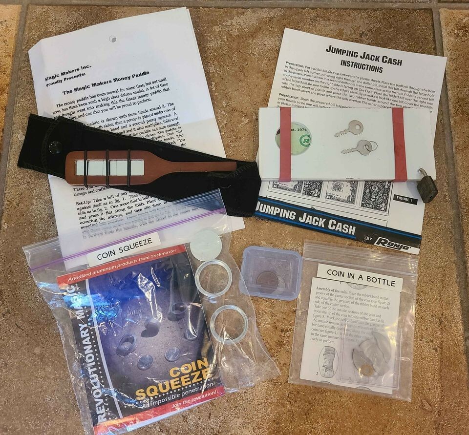 Incredible Lot of Money Magic Trick Effects!