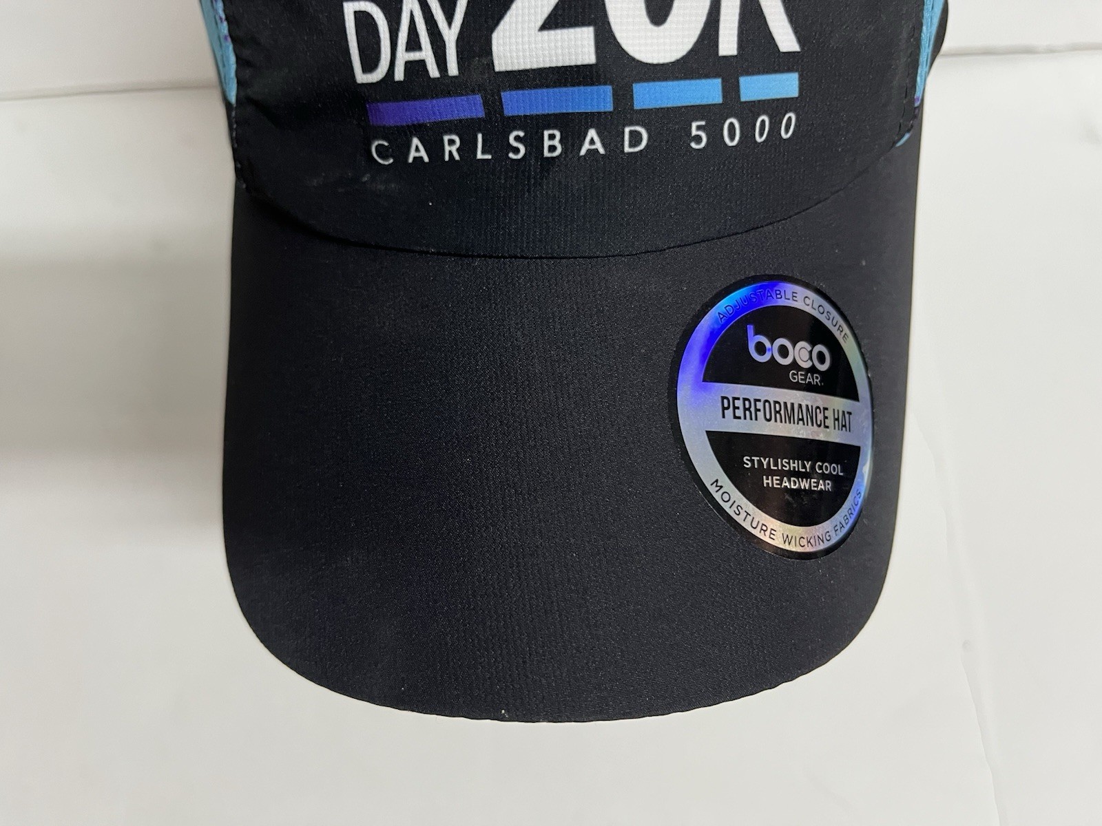 BOCO Gear Performance Running Hat Cap One Size Moisture-Wicking Adjustable