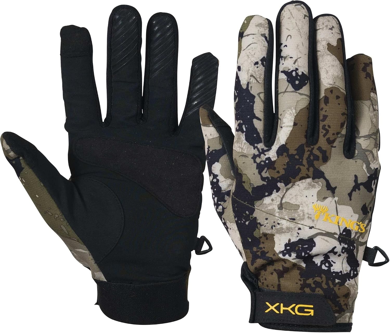 Kings Camo XKG Midweight Hunting Gloves Conductive Fingertips XK7 L