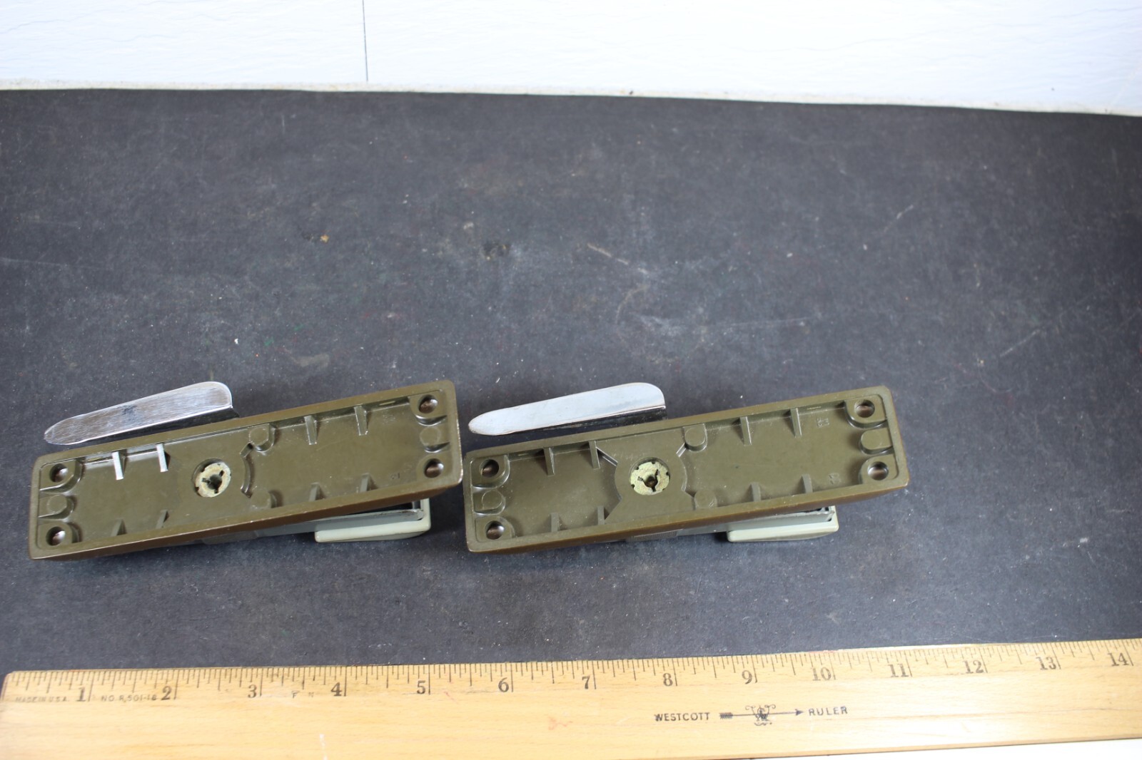 Two Vintage Bostitch No.B8 Staplers