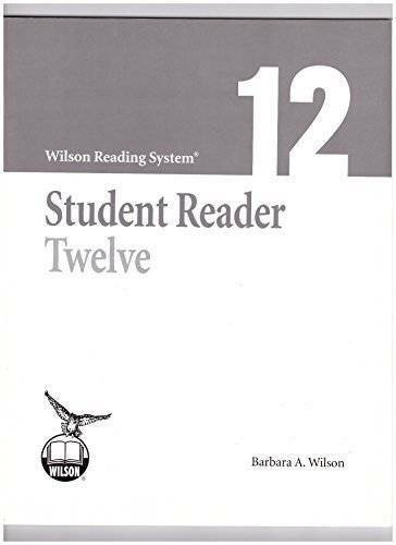 Wilson Reading System - Student Reader Twelve (12) - Third Edition - GOOD