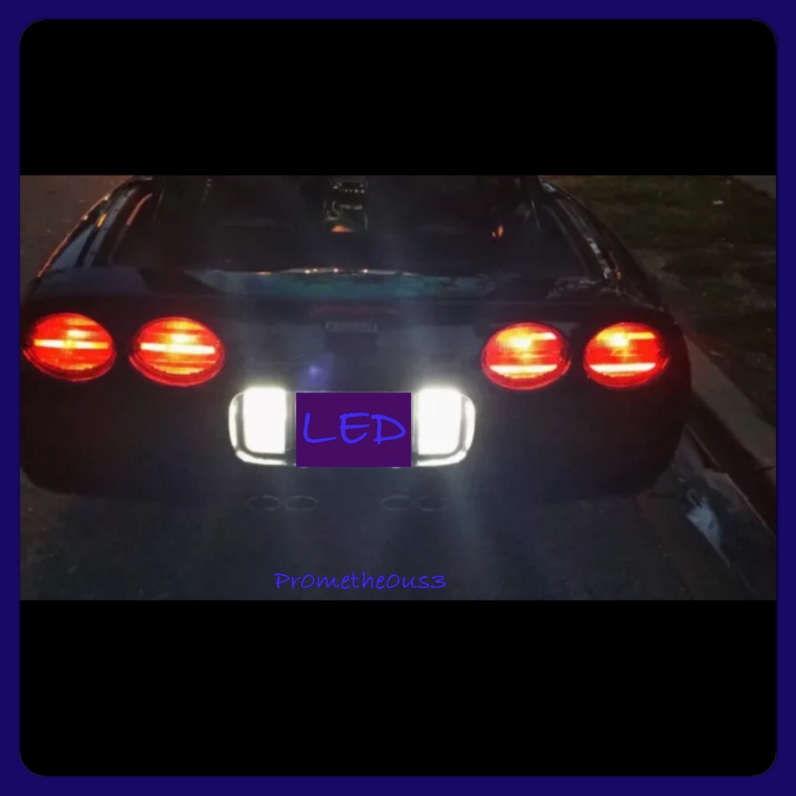 1997-2004 c5 Corvette Crisp White Reverse (Back-Up) LED lights