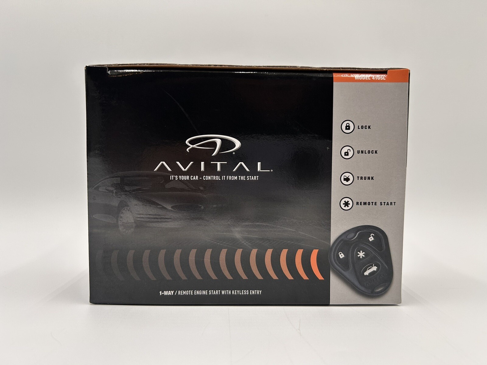 DEI AVITAL 4105L 1-way Remote Start With Keyless Entry