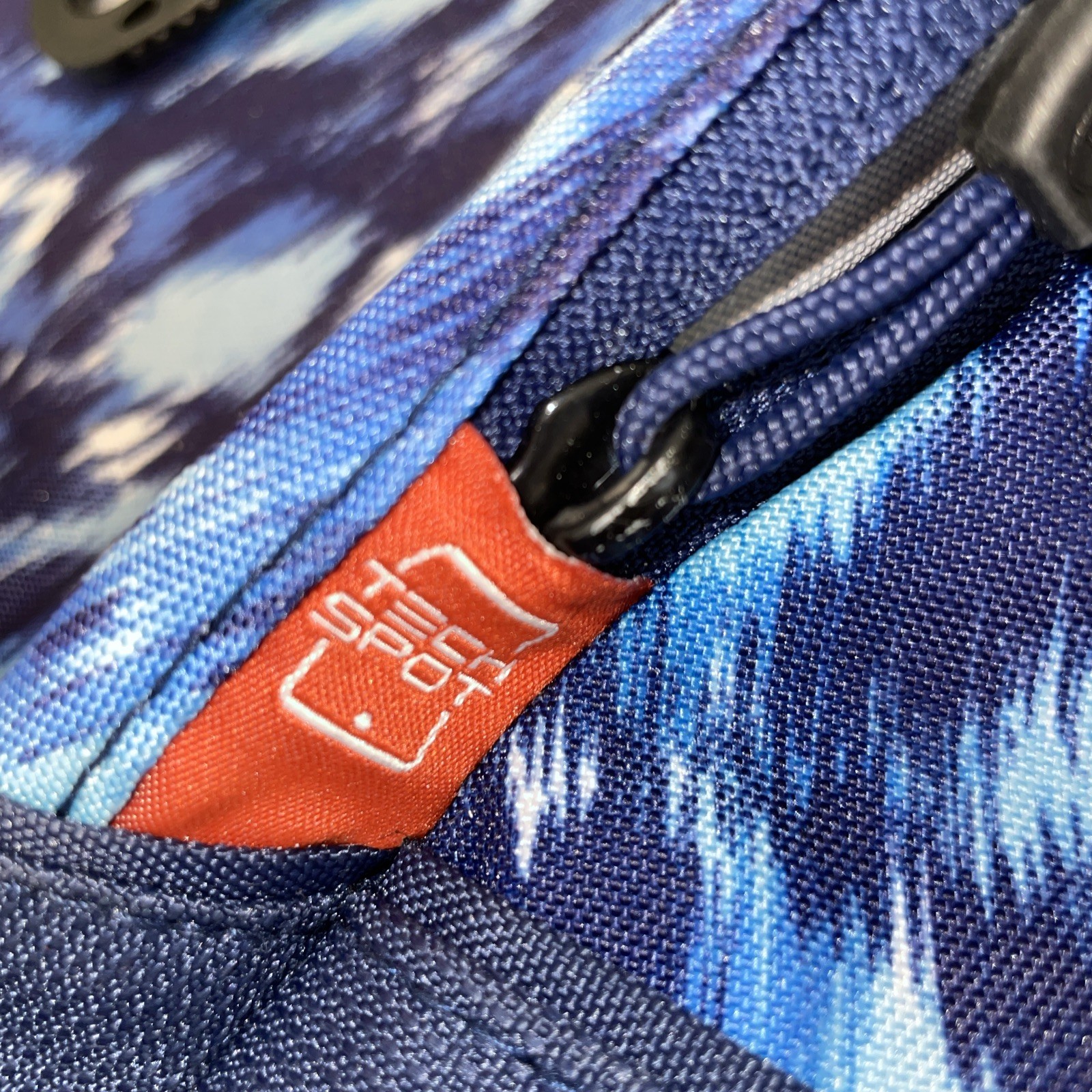 High Sierra Backpack Suspension Strap System Blue School Camping Hiking