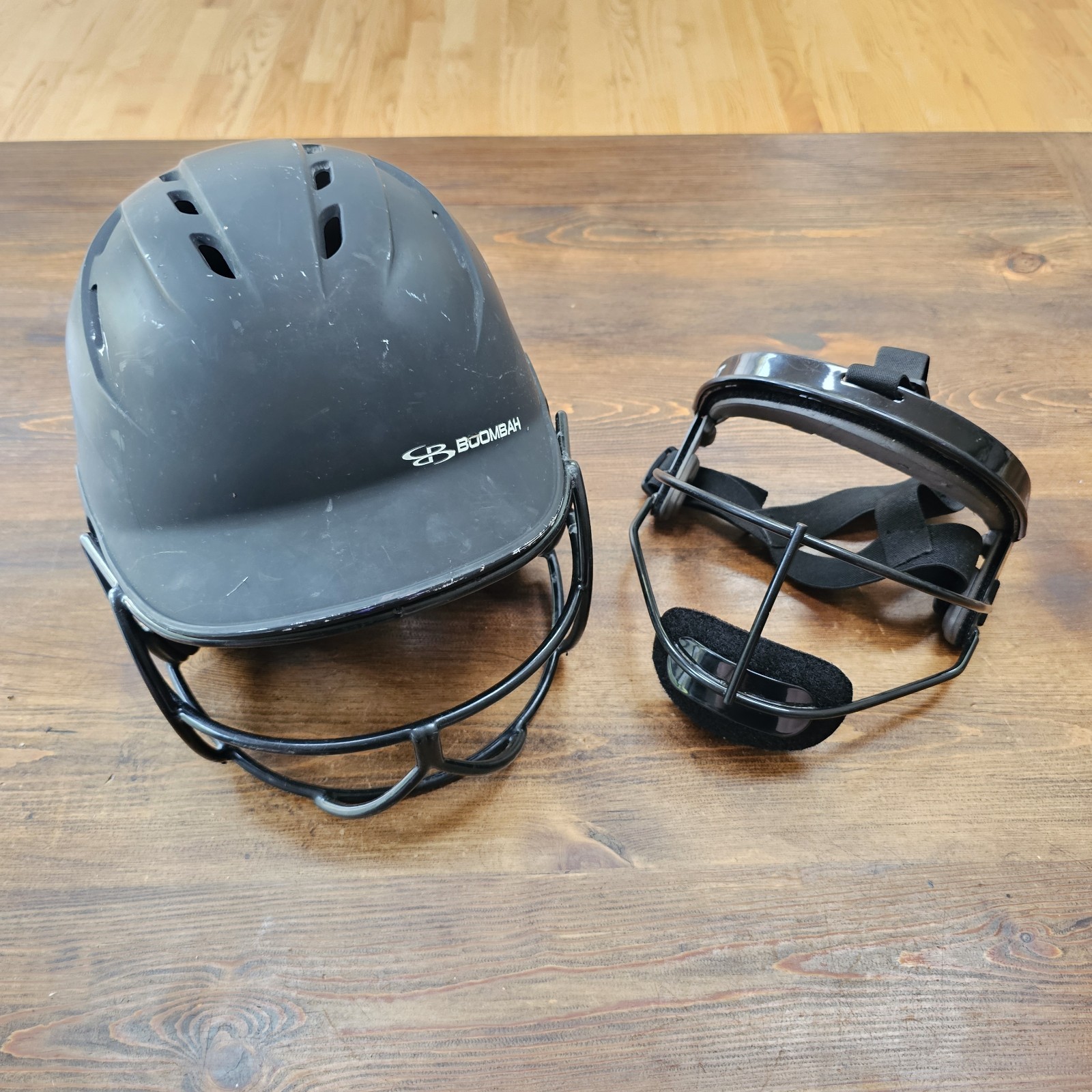 Boombah Softball Baseball Batting Helmet BBH2SP-JR 6 1/4-7 Rip-it Defense Shield