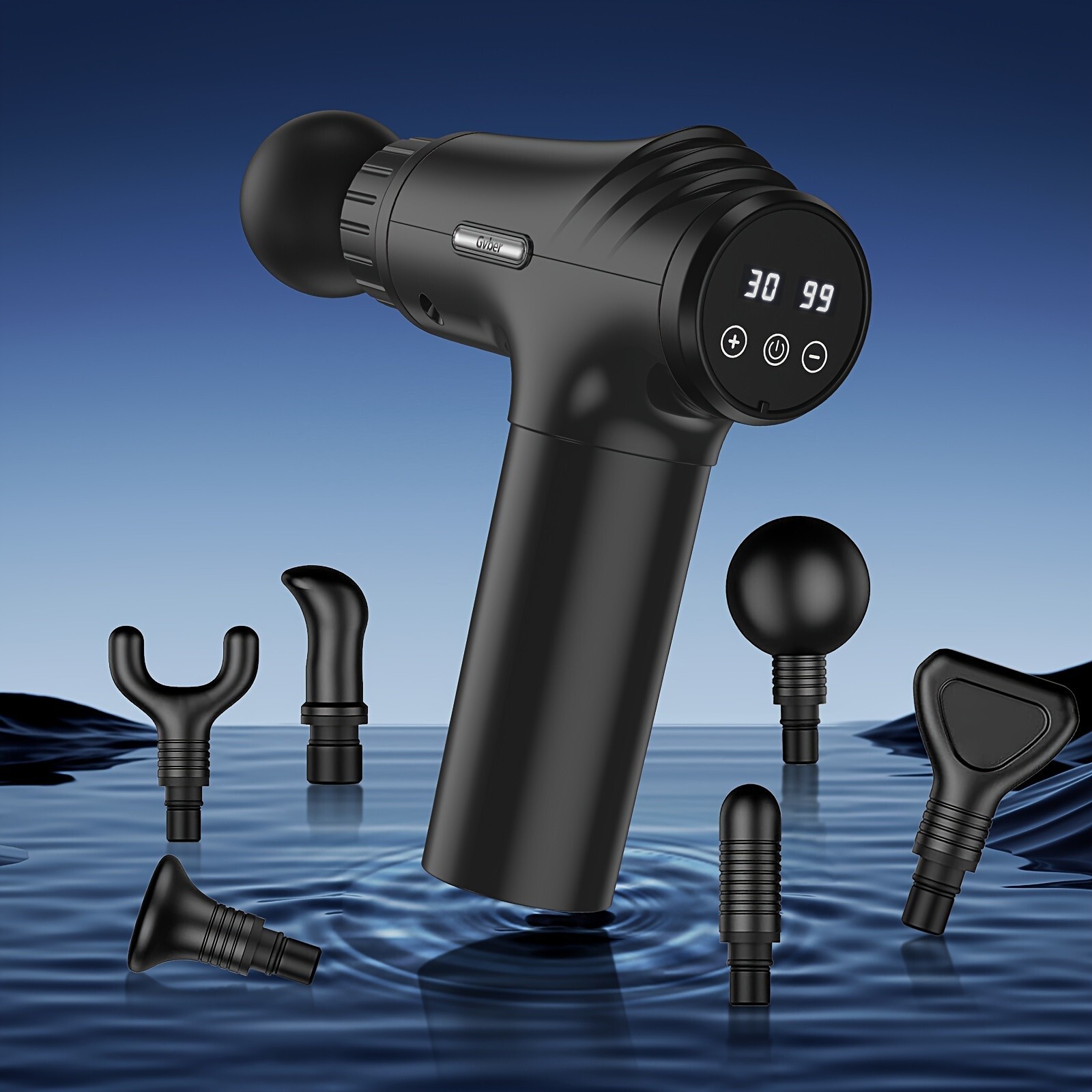 Massage Gun Muscle Deep Tissue Pain Relief Percussion,Post-exercise use