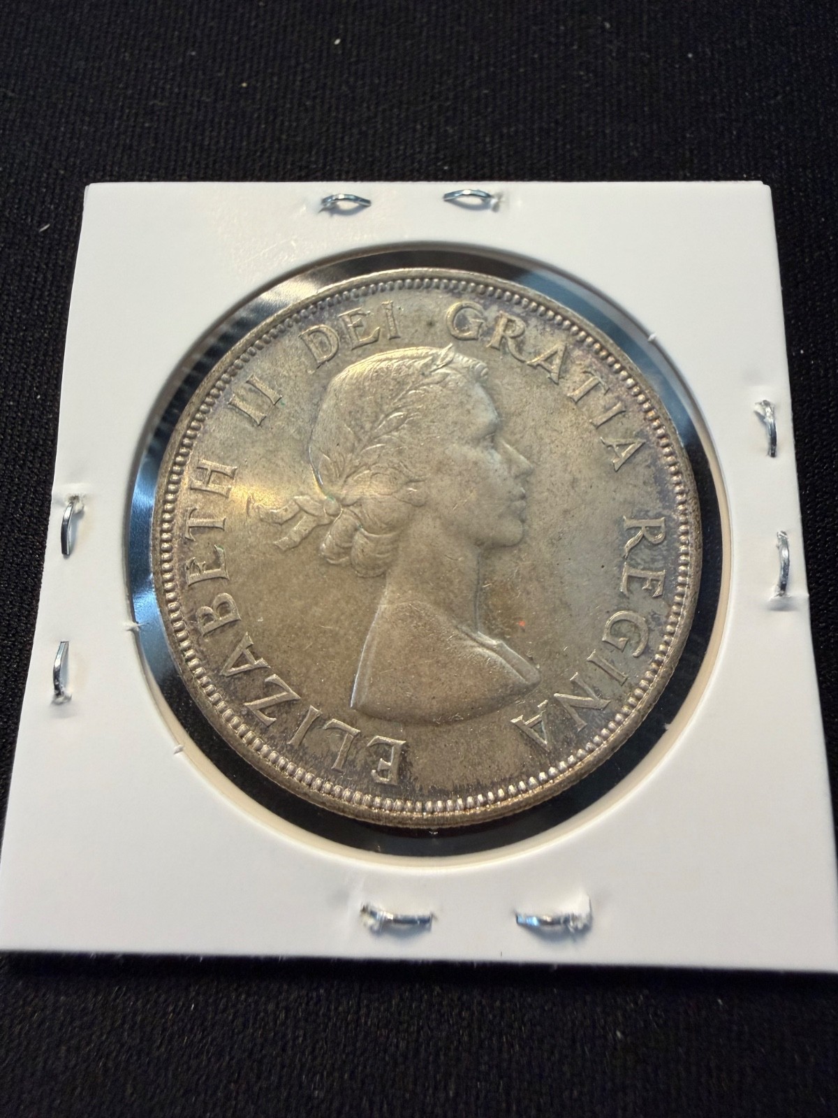 1953 Gem toned Canadian Silver Dollar Coin