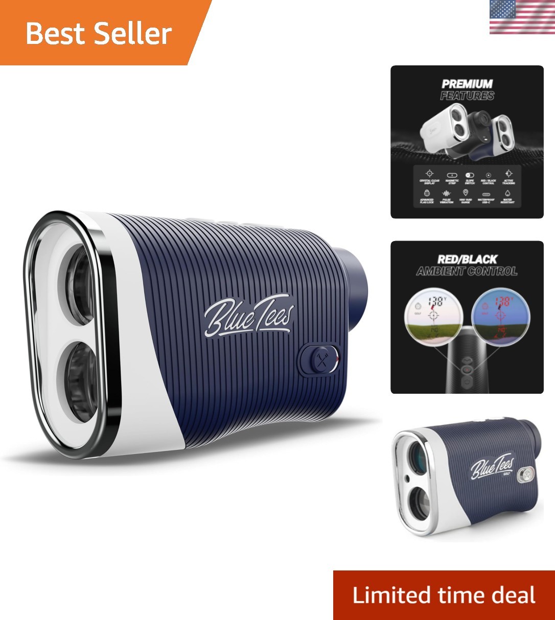 Revolutionary Series 3 Max+ Rangefinder - 6X Magnification, Vibration Lock Tech
