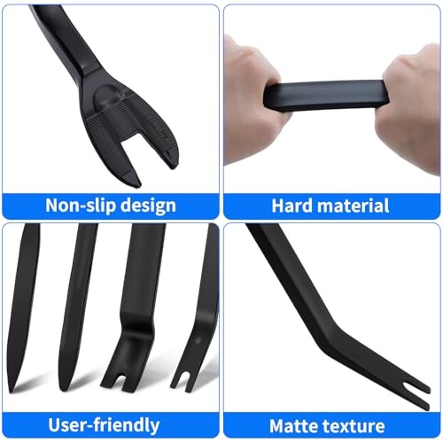 5 Pcs ﻿Auto Trim Removal Tool Kit, Car Panel Clip Remover Set for Door/Window