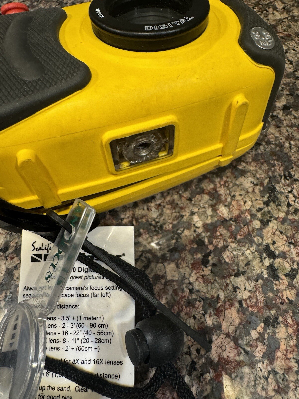 SeaLife Reefmaster RC Underwater Camera Hardshell Case, Close Up Lens ~No Camera