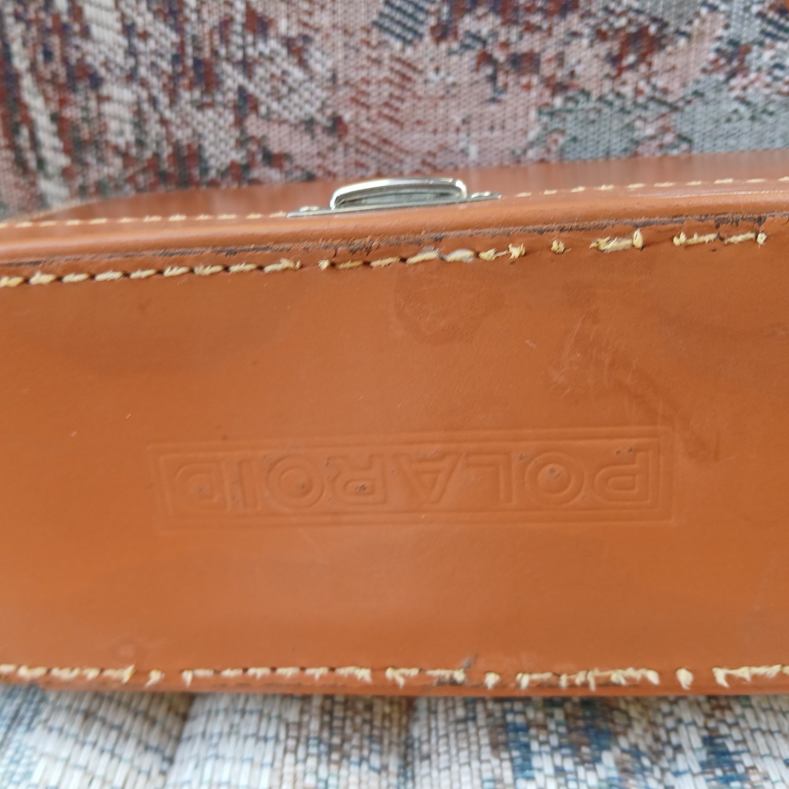 Vintage Binoculars Leather Carrying Case with Adjustable Strap 10.5x7x3 Inches