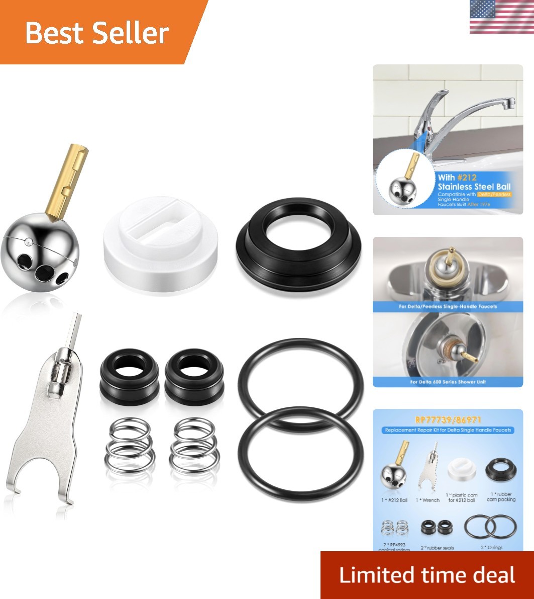 Delta/Peerless Compatible Faucet Repair Kit - Restore Performance Effortlessly