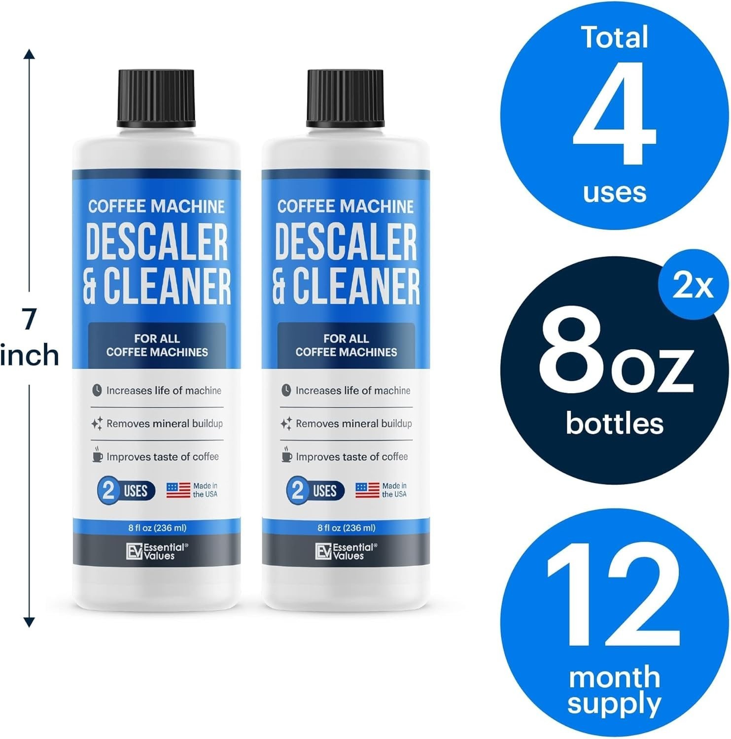 Descaling Solution Compatible Coffee Machin - Coffee Pot Cleaner - Descaler Spec
