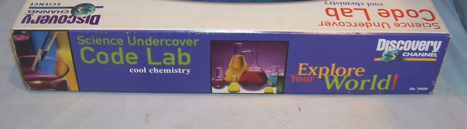 SKILLCRAFT DISCOVERY CHANNEL SCIENCE UNDERCOVER CODE LAB COOL CHEMISTRY SET NIB