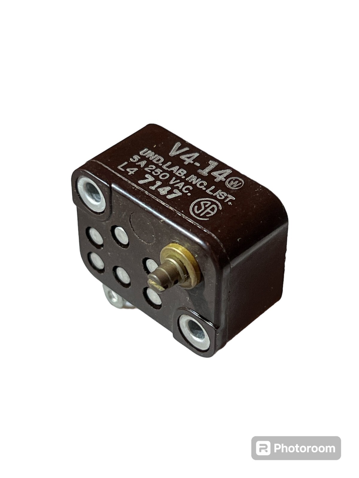 Genuine Micro Switch Brand V4-14 Rotary Switch 5 Amp 250 VAC NSN5930-00-472-2349