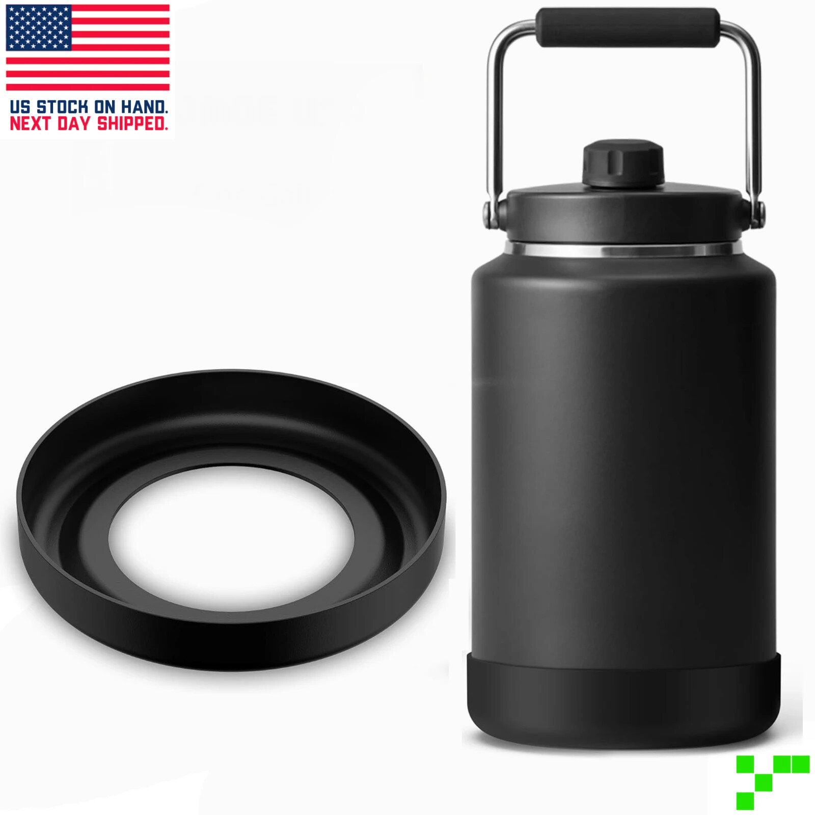Heavy Duty Low Profile Silicone Boot Sleeve for Yeti 1/2 & 1 Gallon Rambler Jug