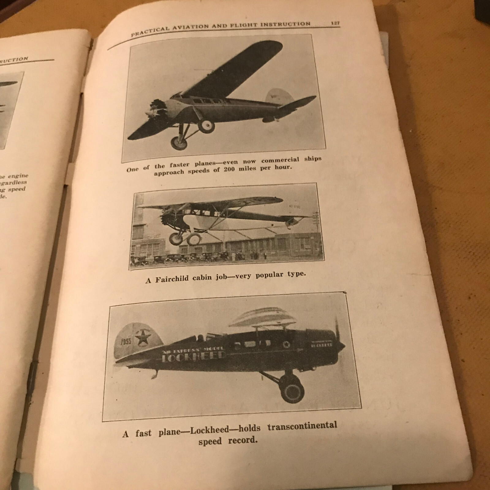Original 1927 "Practical Aviation & Flight Instruction" by Harry Dille