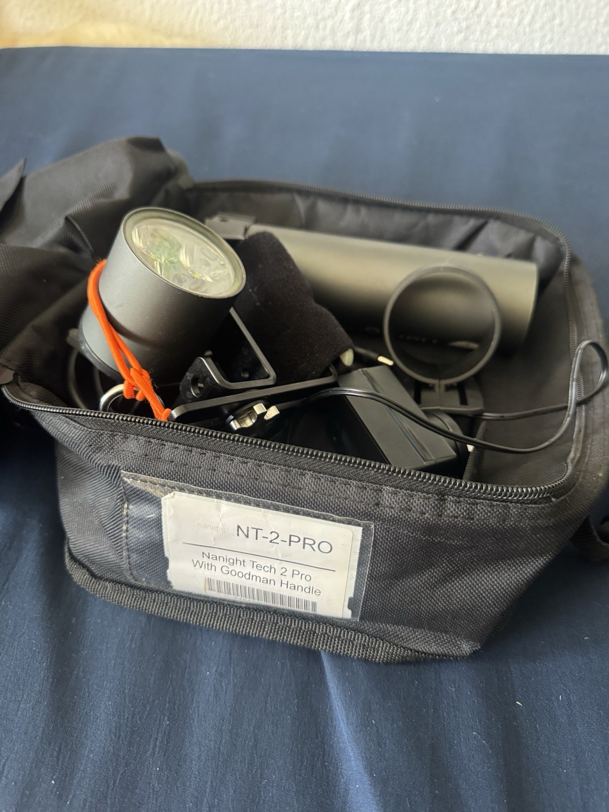 Nanight tech 2 pro canister dive light