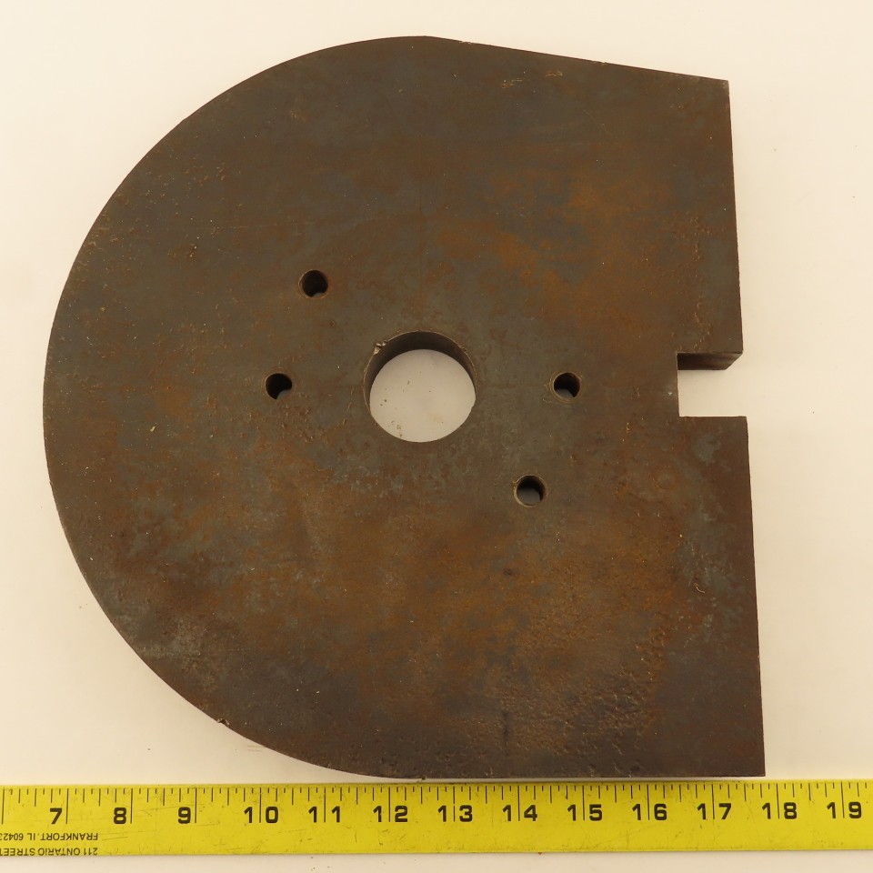 Bender Riser Shim Plate 6" Radius 1.155" Thick