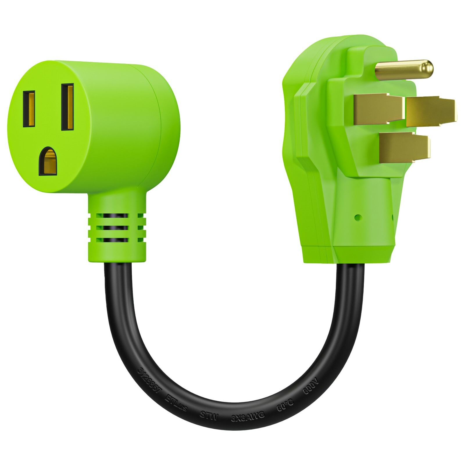 Leisure Cords NEW Welder Adapter 50 Amp 6-50R Male 14-50P Female Dryer RV Camper