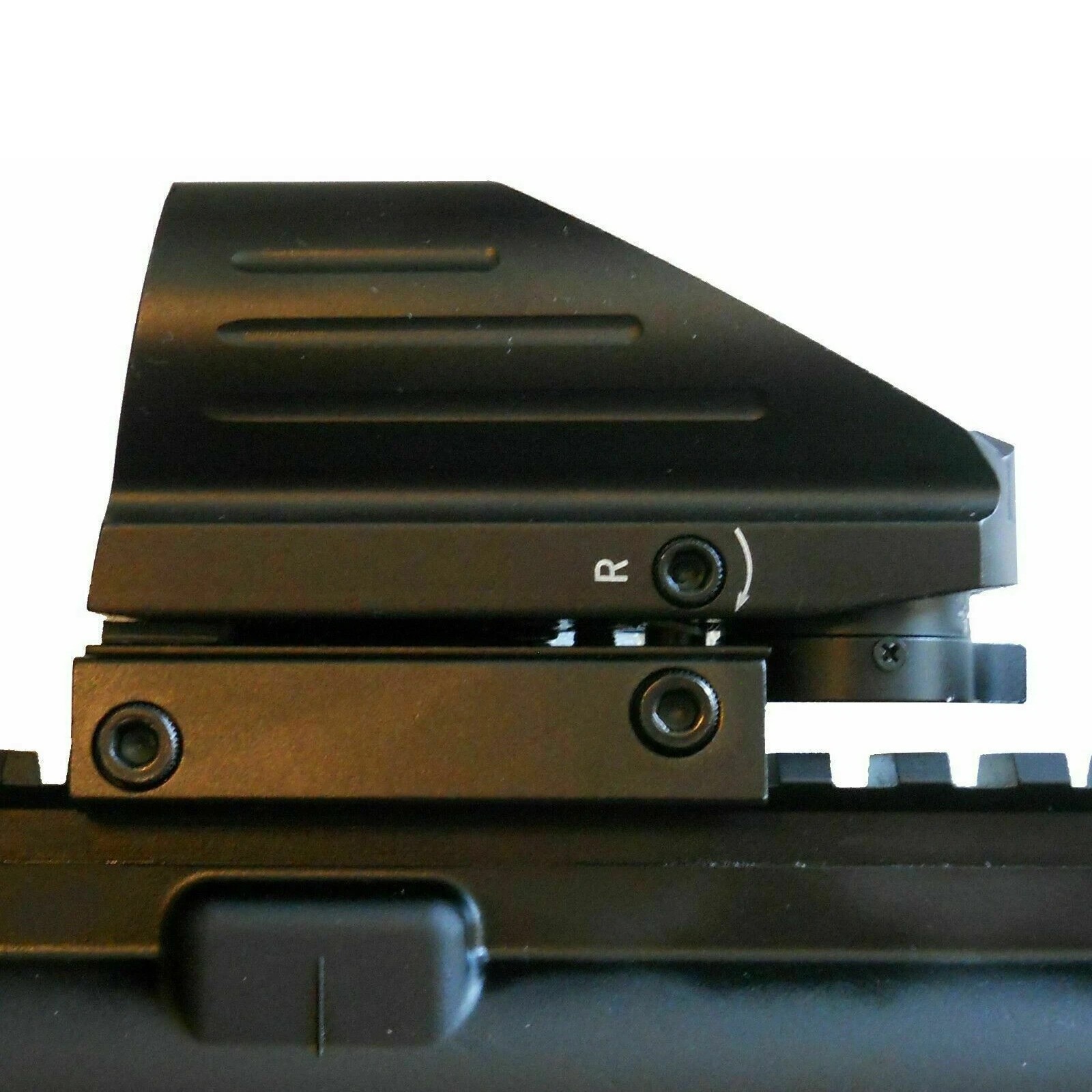Tactical Holographic Red Green Reflex Scope Sight Combo 4 Reticles Red Dot Rail