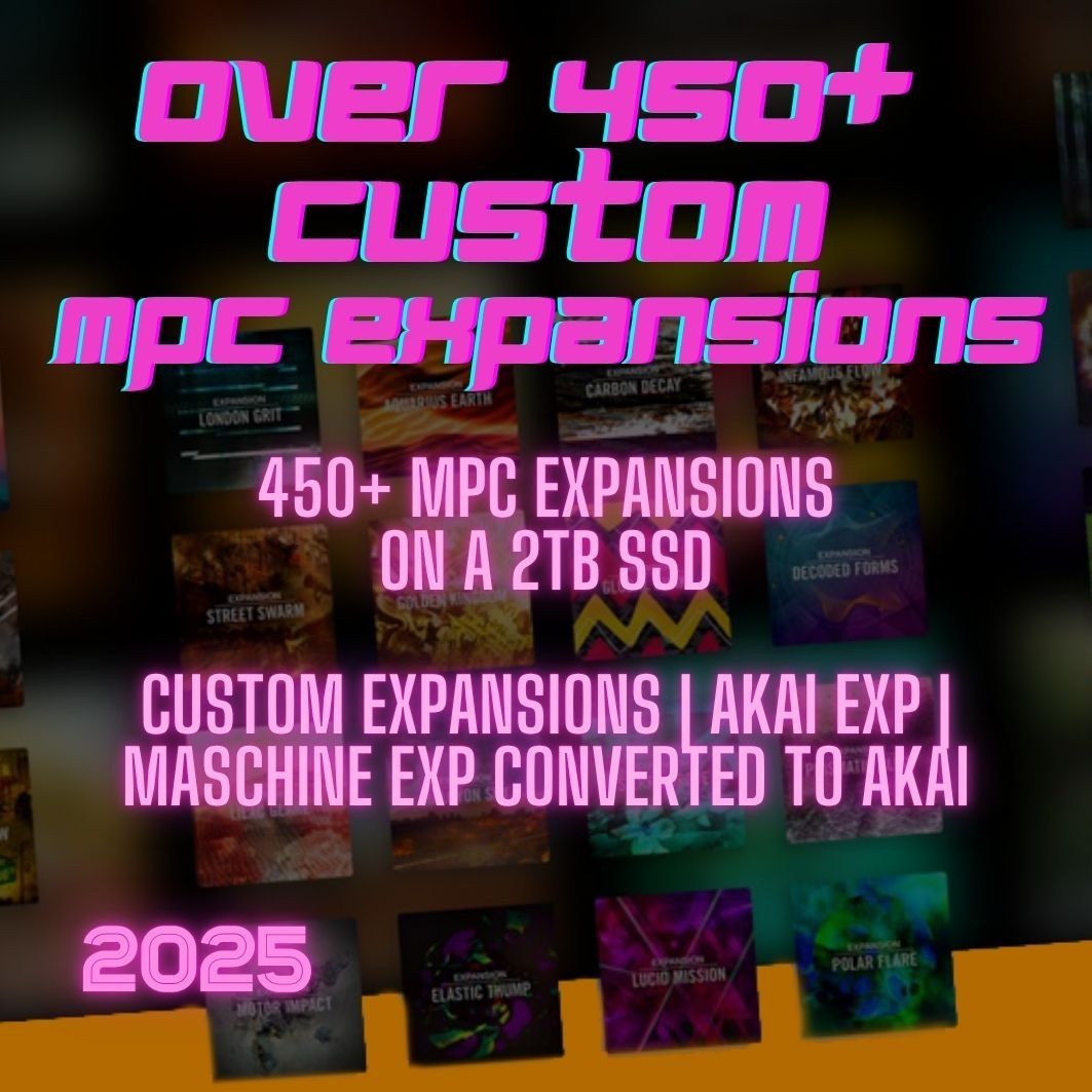 Get it while you can! Over 450+ Custom MPC Expansions on an SSD