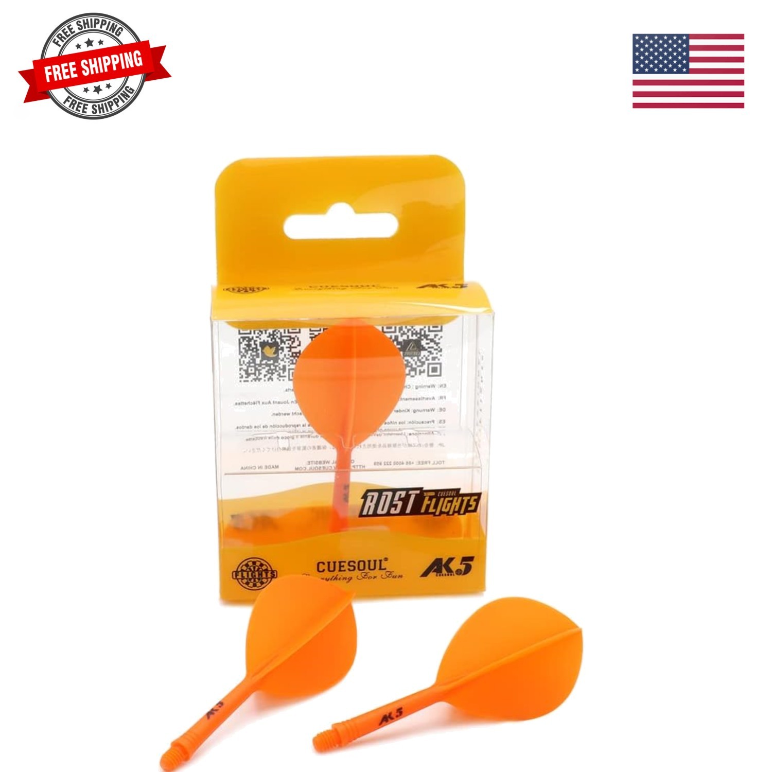 Orange AK5-Slim Shape/Diamond Shape/Shield Shape/Standard Shape/Teardrop Shap...
