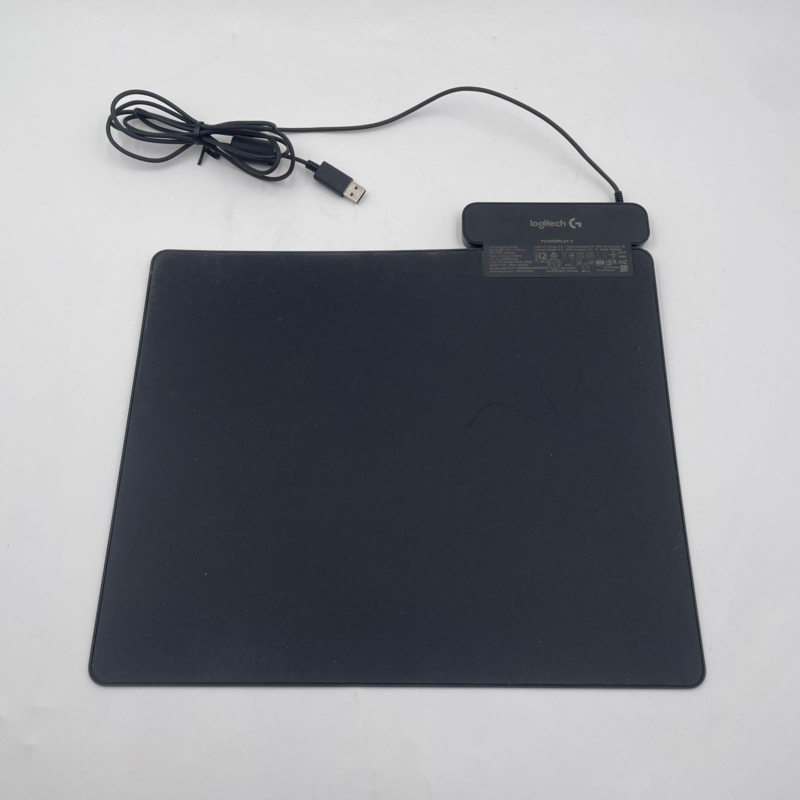 Logitech G POWERPLAY 2 Wireless Charging Mouse Pad Black - BASE ONLY