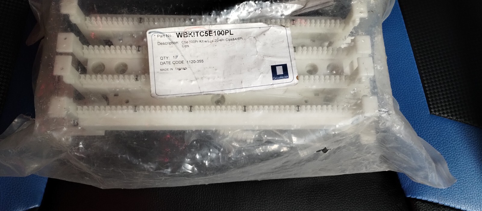 gigamedia  wbkit -C5- Cat 5e 100pl Cross Connect Kit-100 Pair, C5 Connectors new