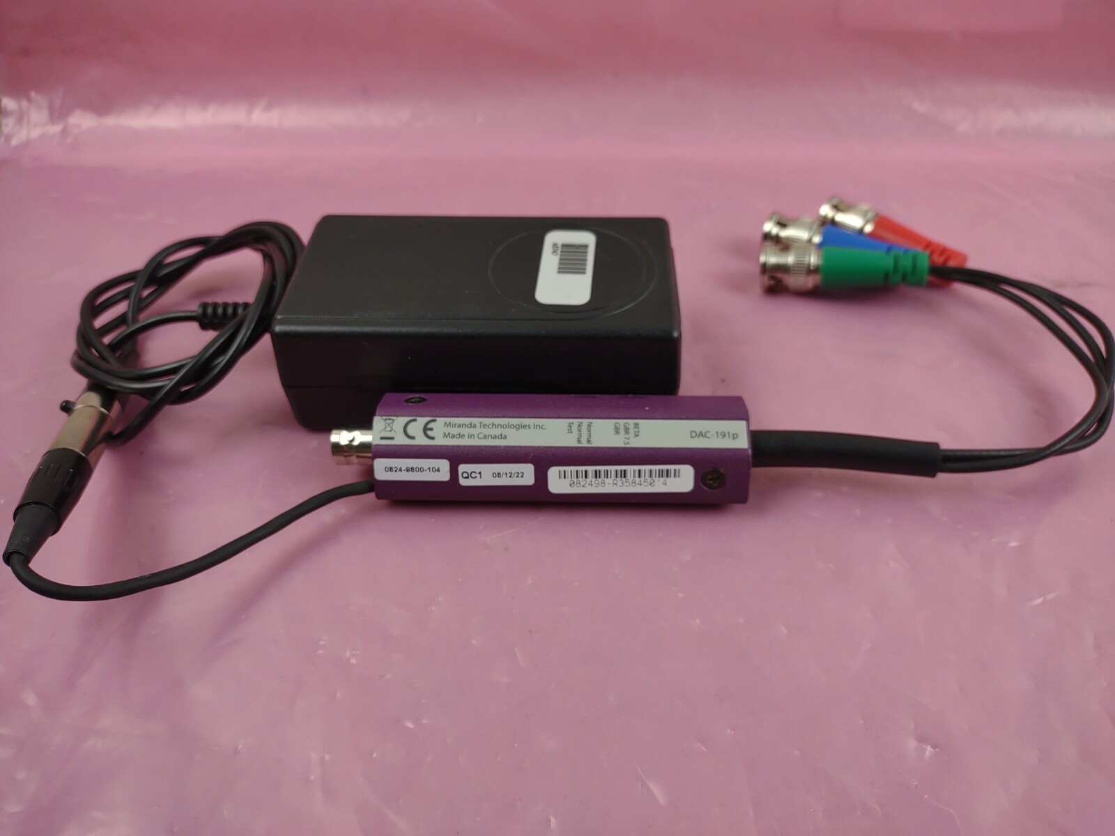 Miranda DAC-191p 12-Bit SDI to Component Analog Video Converter