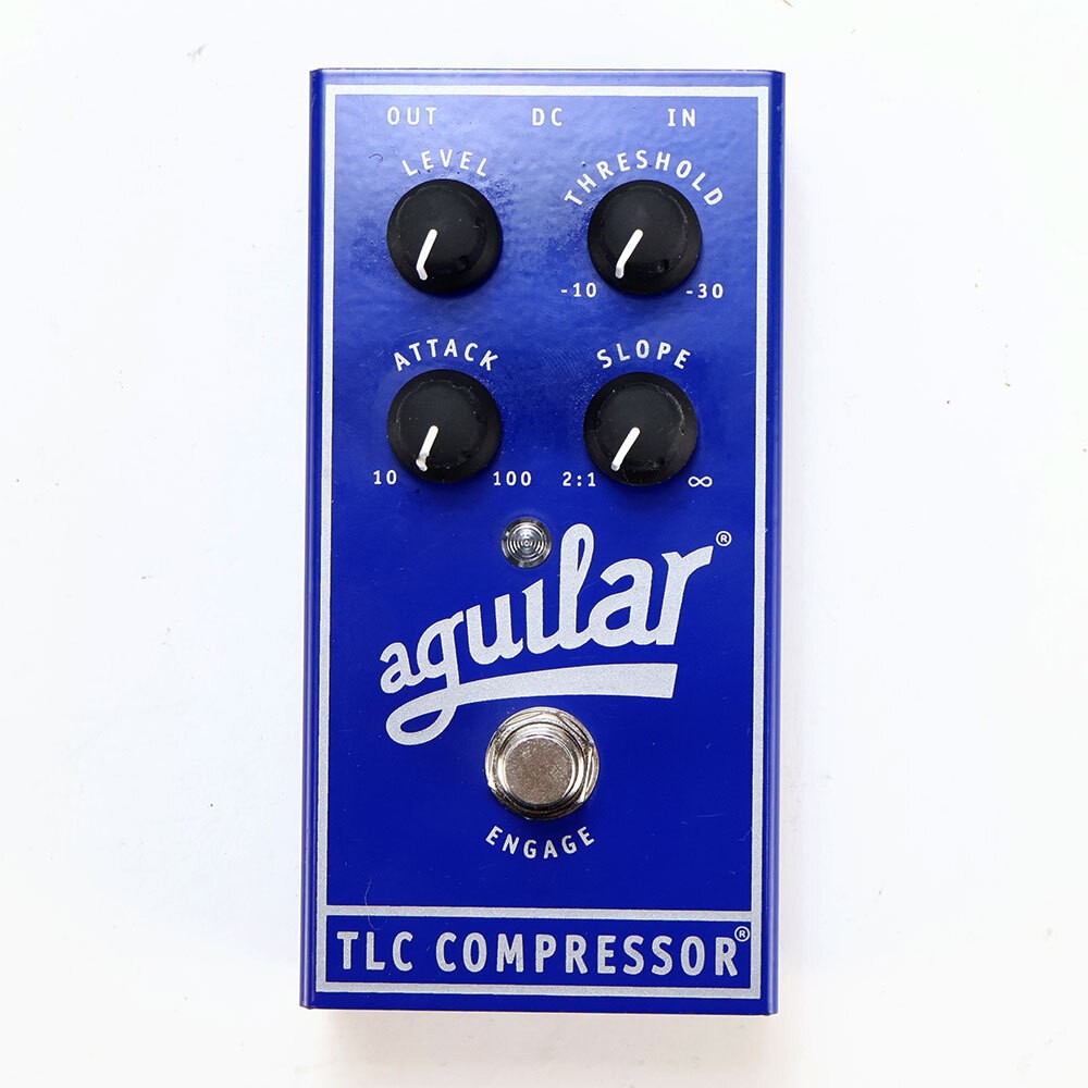 Aguilar TLC Bass Compressor Effect Pedal Confirmed Operation Free Shipping