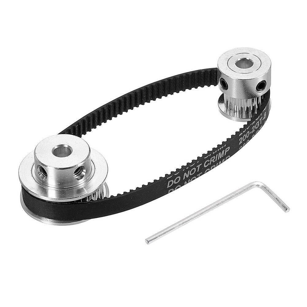 Synchronous Wheel Kit Featuring 20 Tooth and 36 Tooth Pulleys with Tools