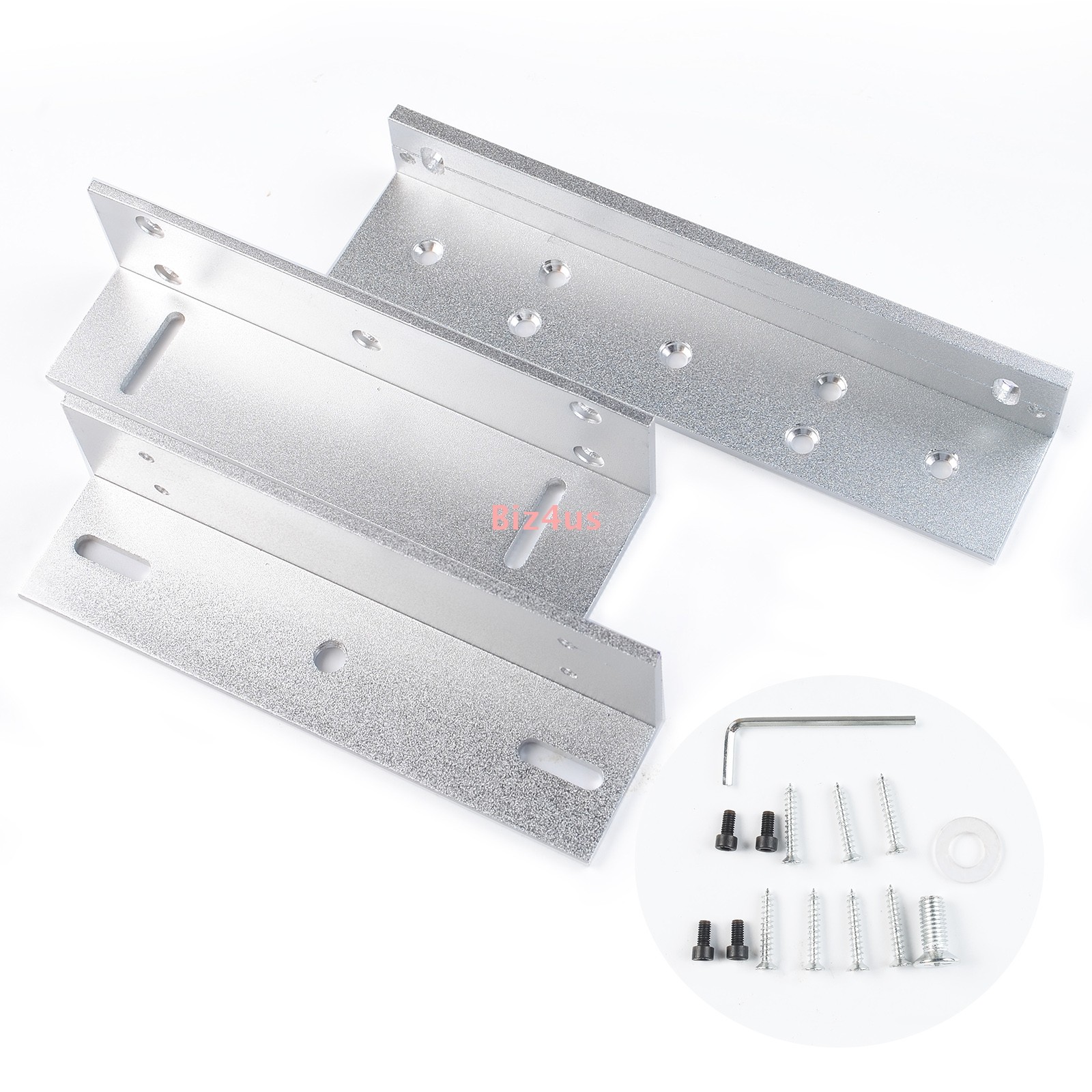 Z & L ZL Bracket For 180KG 350Lbs for Electric Magnetic Lock Inward Door US Ship