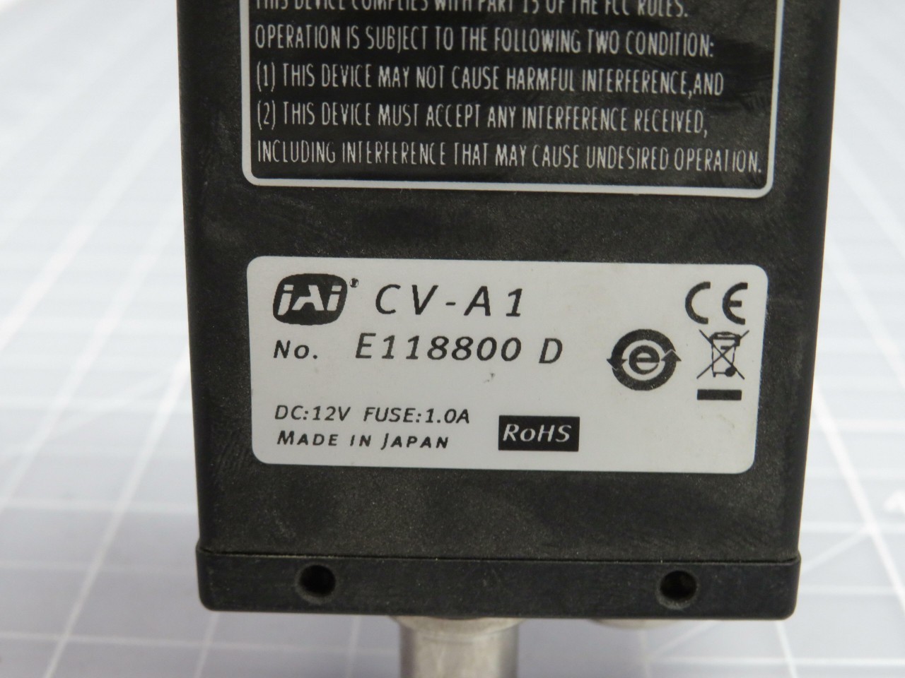 VISCOM CV-A1 CCD CAMERA T182414