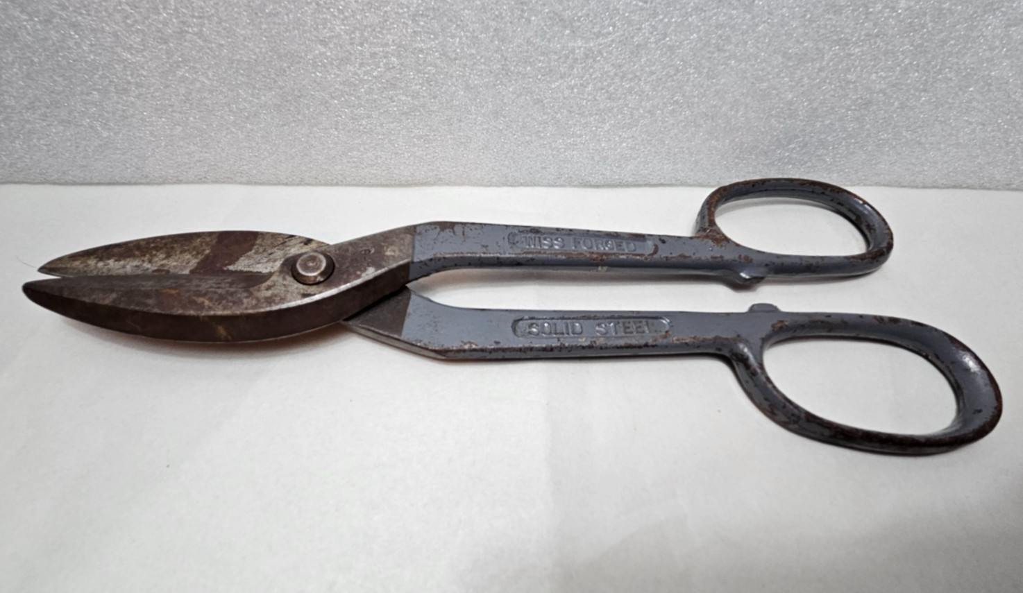 1940's-1960's ~ Wiss & Sons A-9 Tin Snips 12” Metal Shears Made in the USA