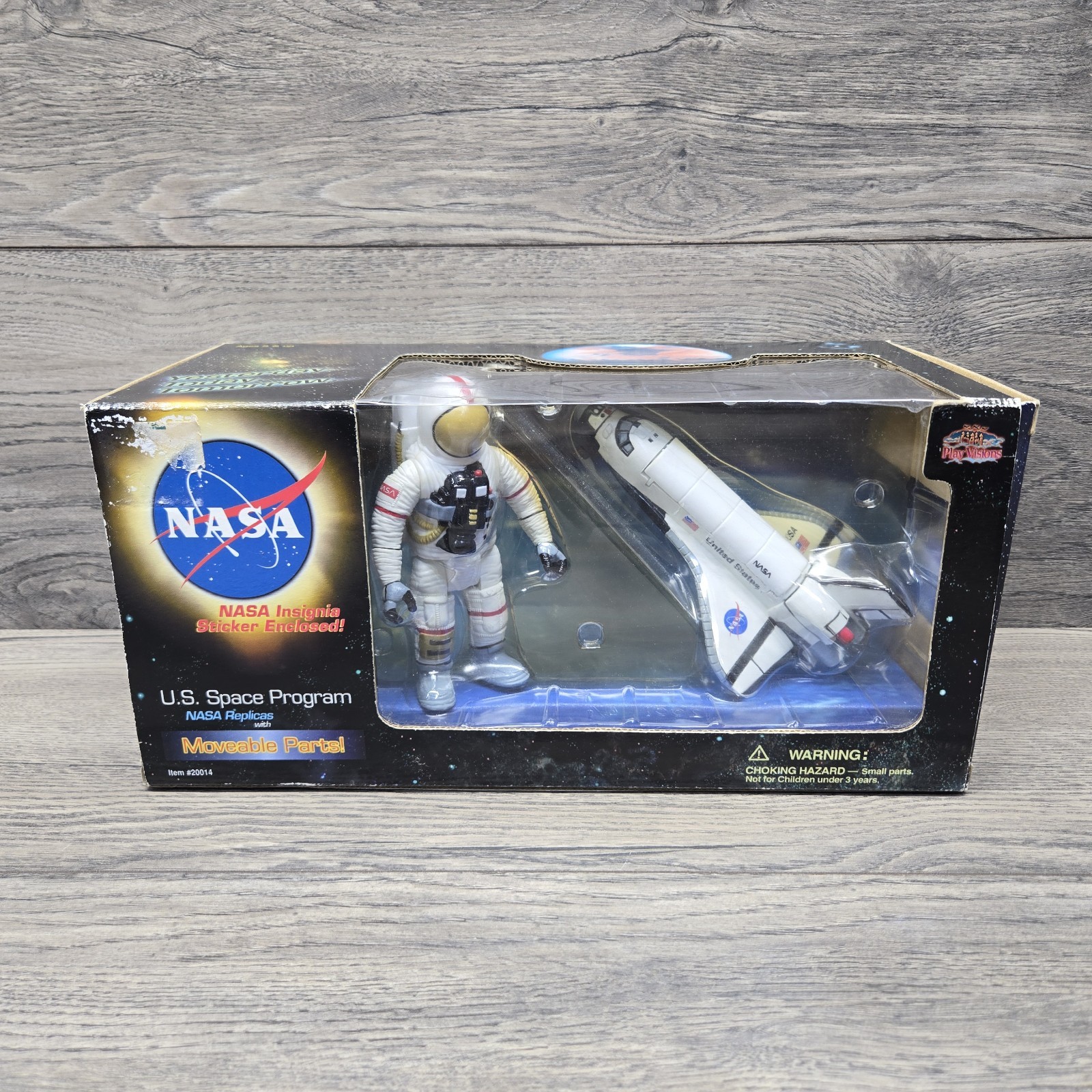 Play Visions US Space Program US Space Shuttle NASA Toy Replica Models New