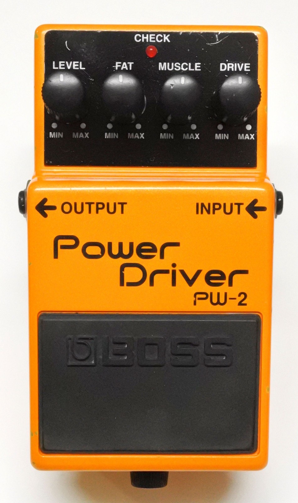 BOSS PW-2 Power Driver Guitar Effects Pedal 1996 #35 DHL Express or EMS