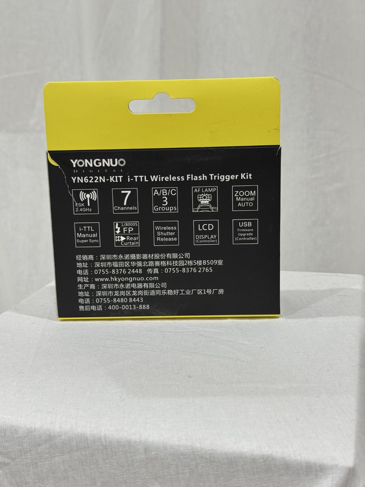 YONGNUO YN622N Wireless i-TTL Flash Trigger Kit for Nikon Controller Transceiver