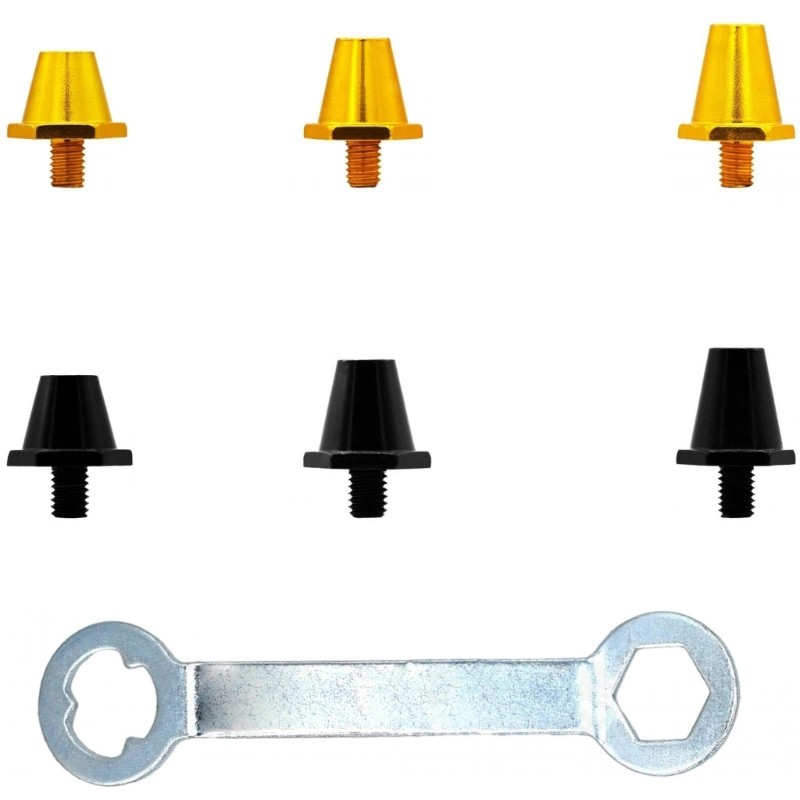 Football Cleat Screws Nonslip Metal Studs Weatherproofed Soccers Boot Accessory