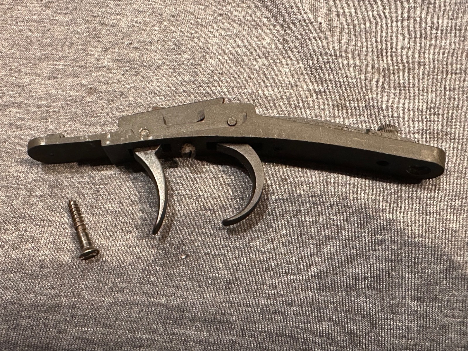 Thompson Center Hawken Muzzleloader Double Set Trigger Assembly