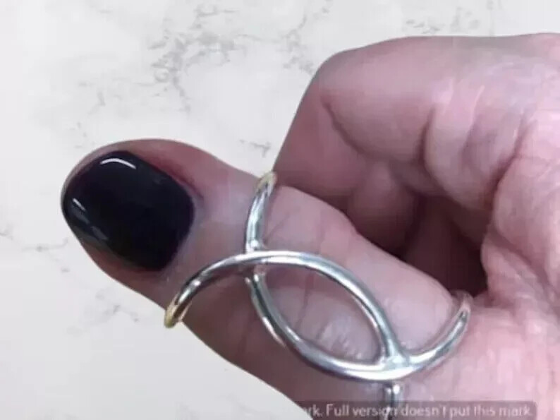 Splint Ring 925 Sterling Silver Wide Band& Statement Ring Handmade Ring All Size