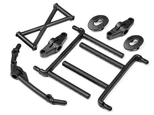 HPI Racing - Body Mount Set (Front/Rear) Baja 5SC/T