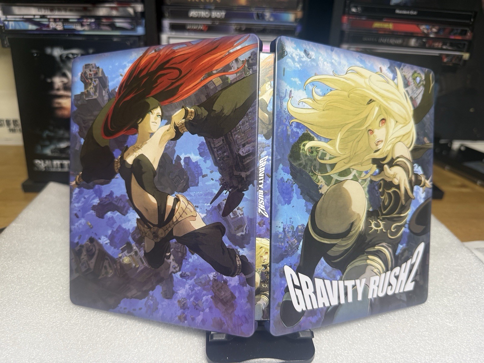 Gravity Rush 2 Custom Steelbook/Steelup Case For PS4/Xbox (No Game) New