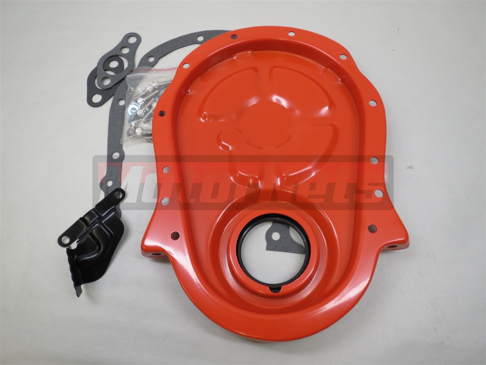 Big Block Chevy 396-454 Timing Chain Cover Set w/ Black Timing Tab Chevrolet BBC