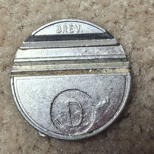 GETTONE APPARECCHI AUTOMATICI VENDING MACHINE TOKEN 012 D