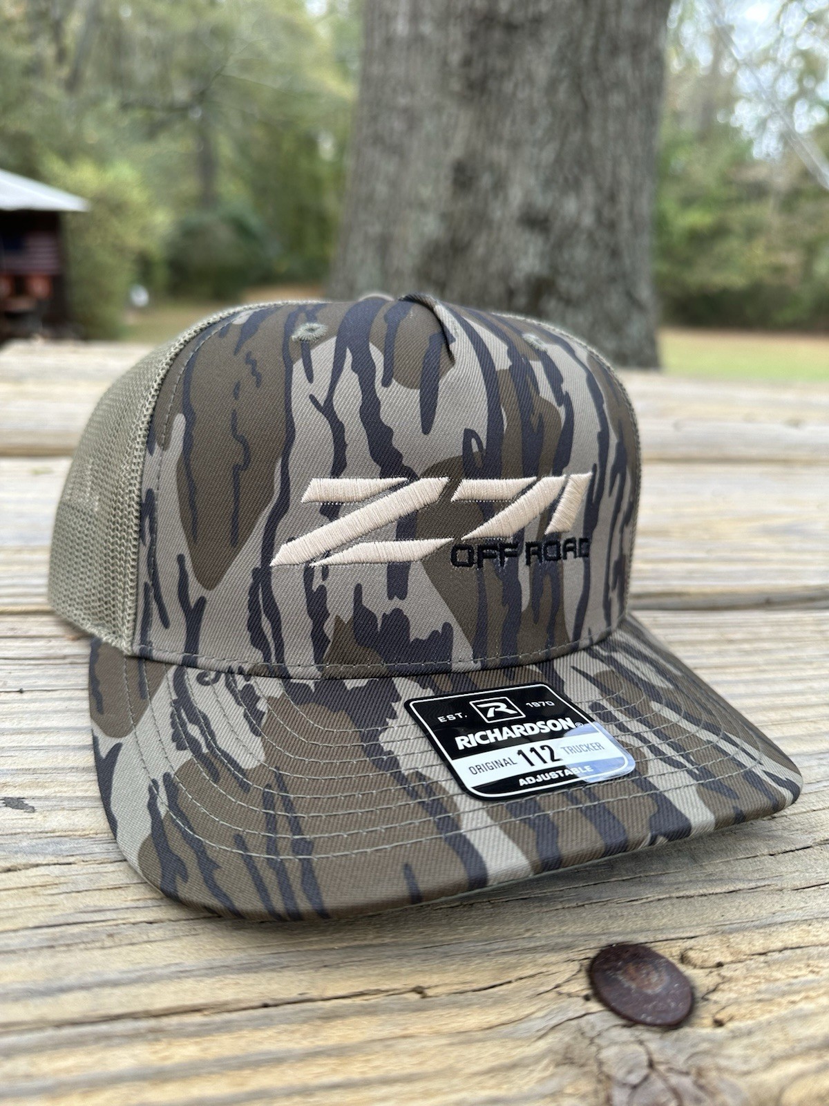 Richardson 112 Z71 OBS Chevy 88-98 K1500 Hat Mossyoak Bottomland