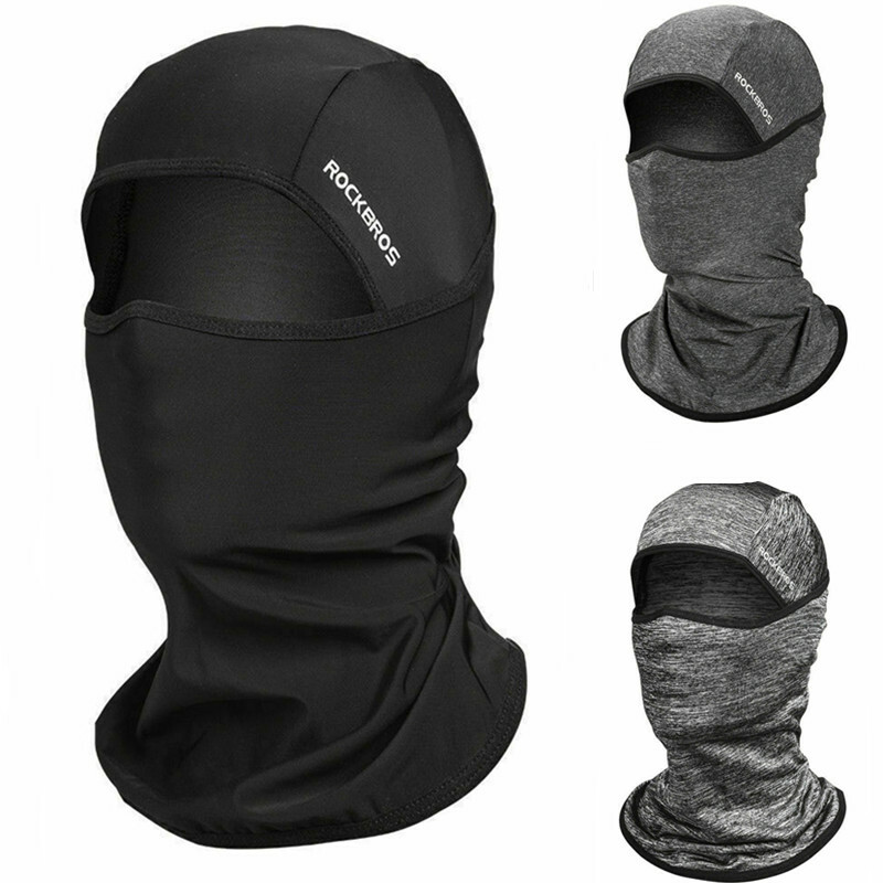 ROCKBROS Summer Cycling Face Mask Bike Cap Headband Anti-UV Sunshade Headgear