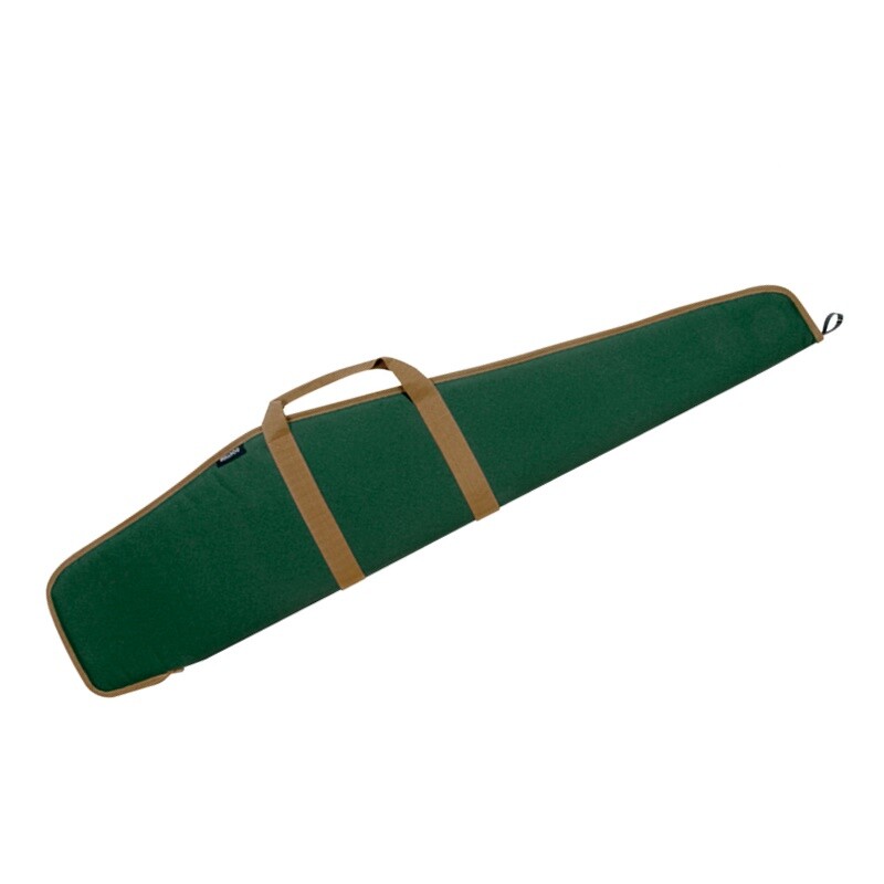 Bulldog Economy Pit Bull Single Scoped Rifle Case 48" Green w/ Tan Trim  BD101