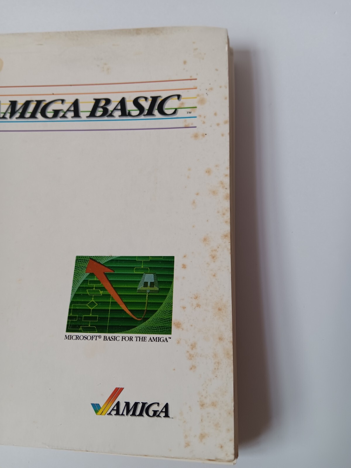 Commodore Amiga Basic Users Reference Guide Book Has Damage